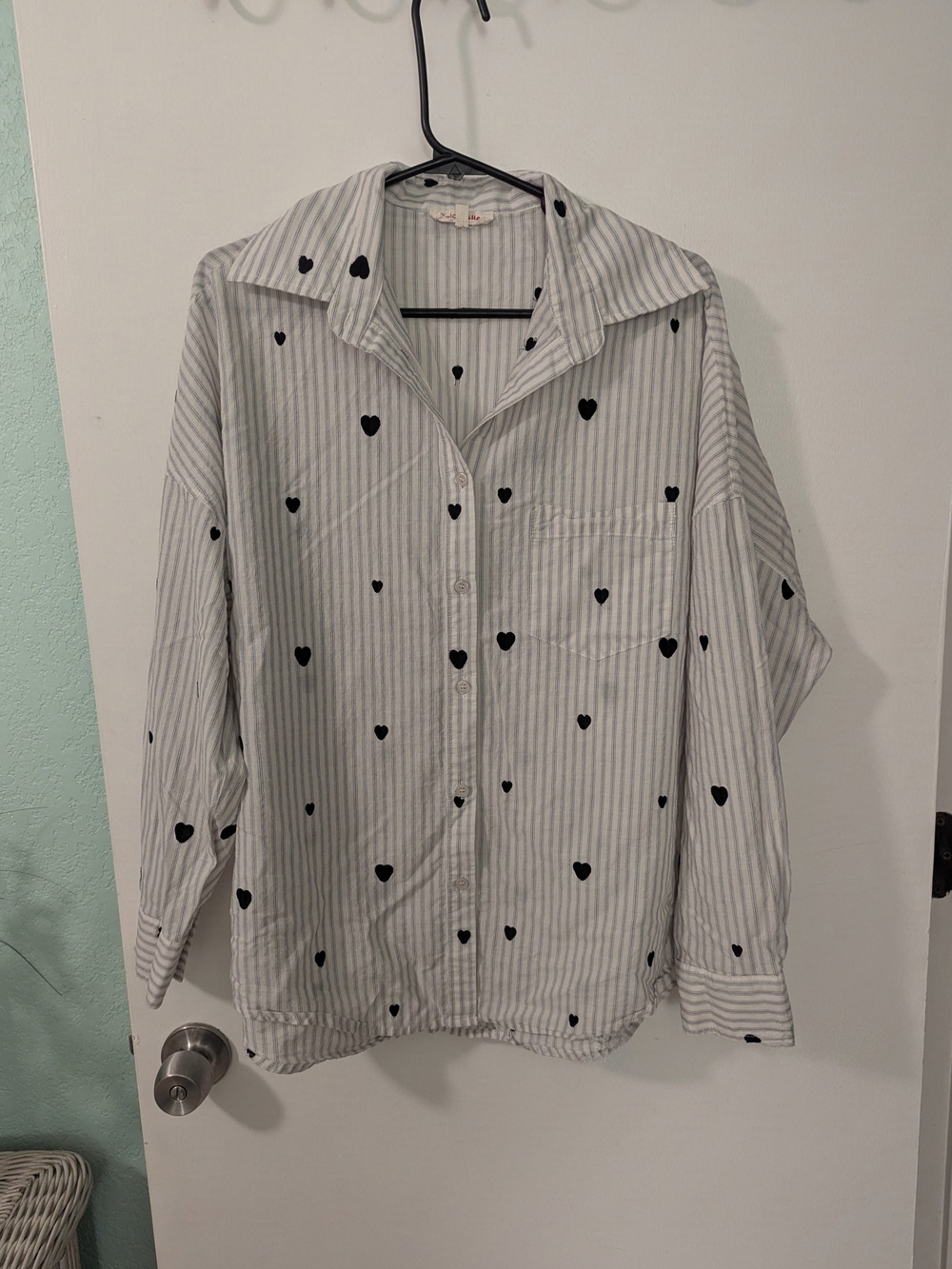 Ascot And Hart Heart Button Up